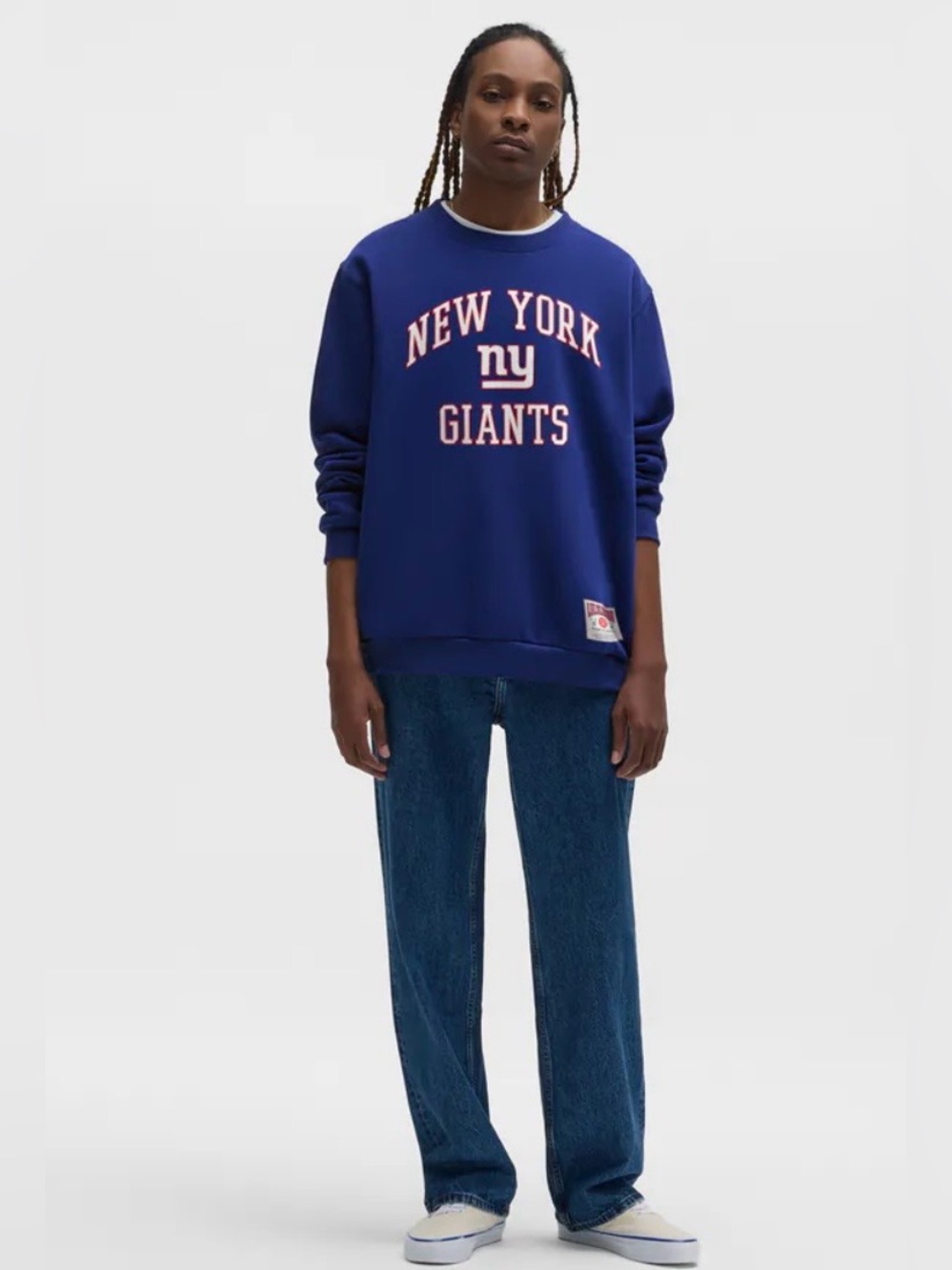 Men's New York Giants lululemon Larkspur Steady State Sweatshirt Size Medium